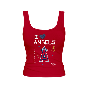 Los Angeles Angels I Heart Angels Emmy Tank
