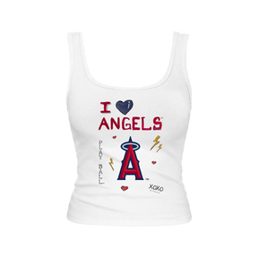 Los Angeles Angels I Heart Angels Emmy Tank