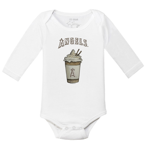 Los Angeles Angels Latte Long Sleeve Snapper