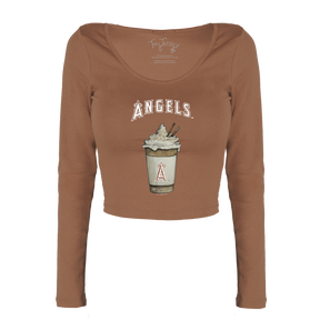 Los Angeles Angels Latte Women's Lucy Long Sleeve