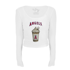Los Angeles Angels Latte Women's Lucy Long Sleeve