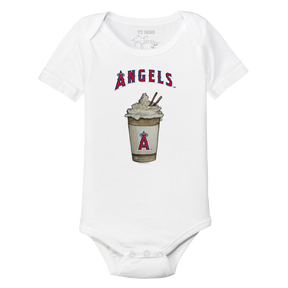 Los Angeles Angels Latte Short Sleeve Snapper