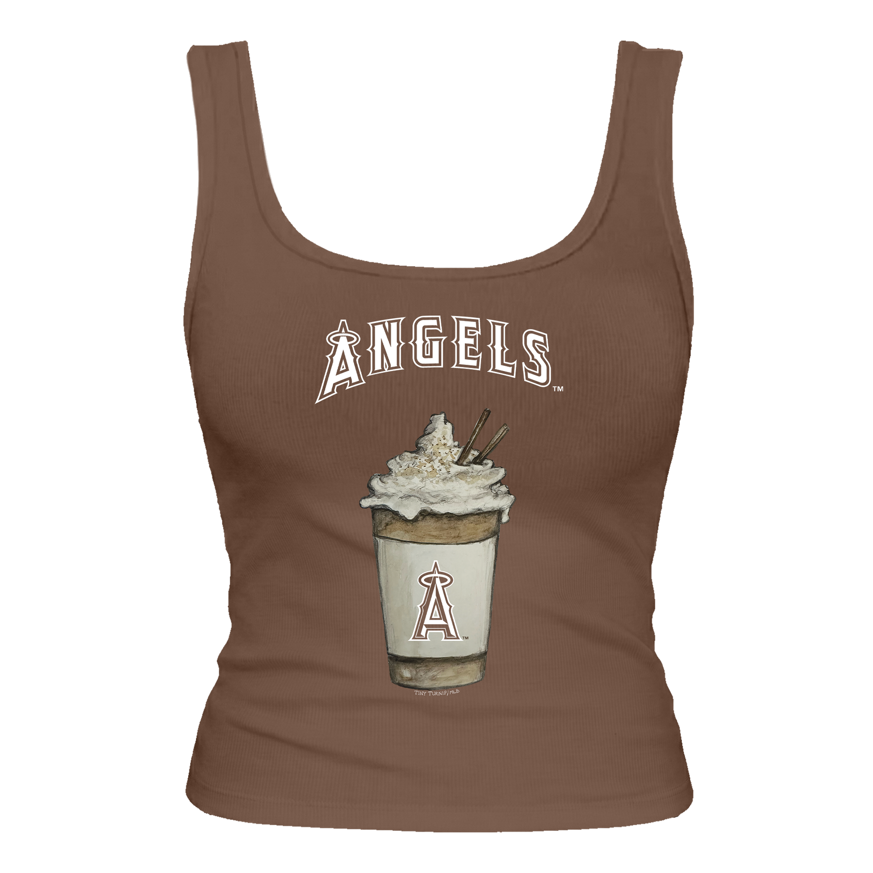 Los Angeles Angels Latte Emmy Tank
