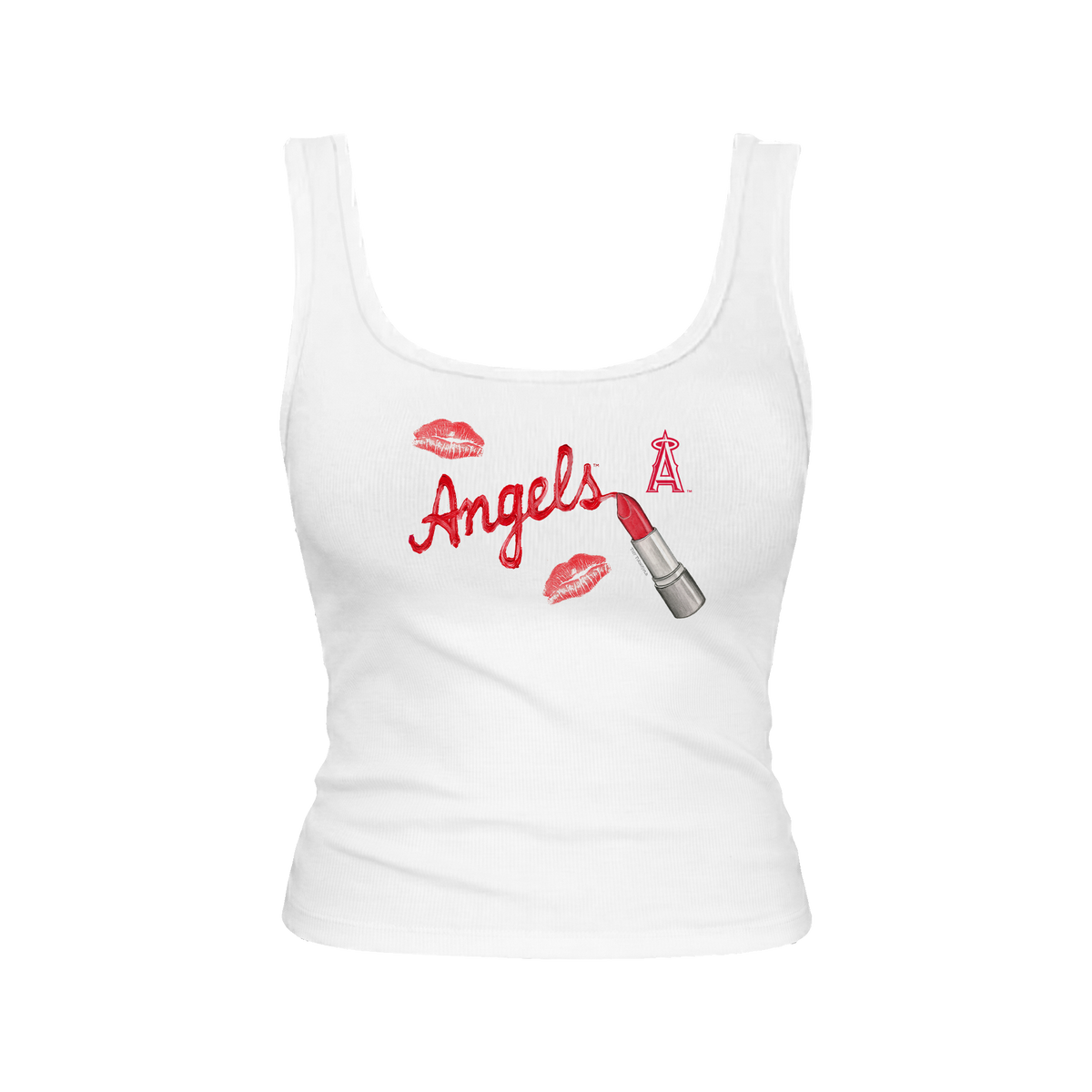 Los Angeles Angels Lipstick Emmy Tank