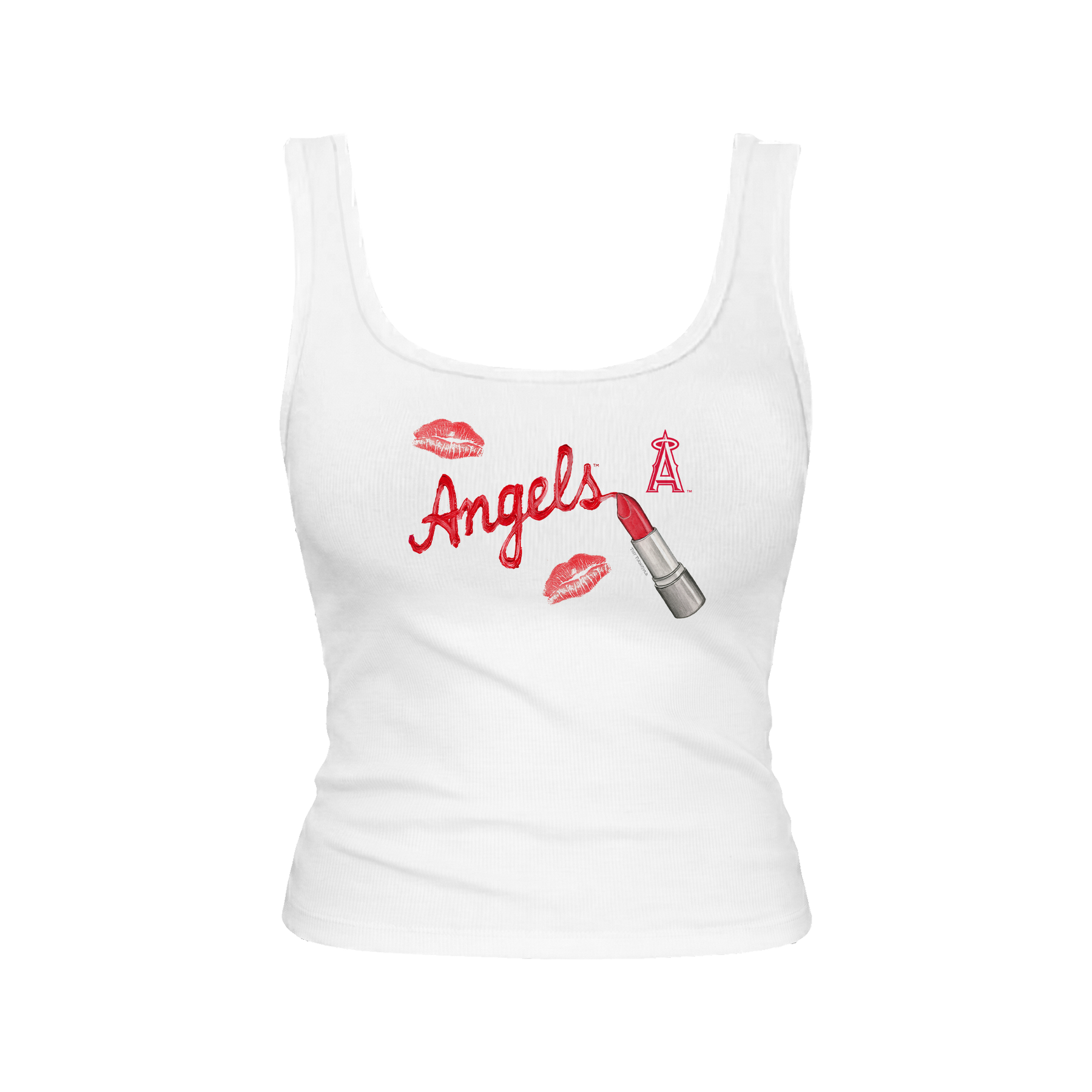 Los Angeles Angels Lipstick Emmy Tank