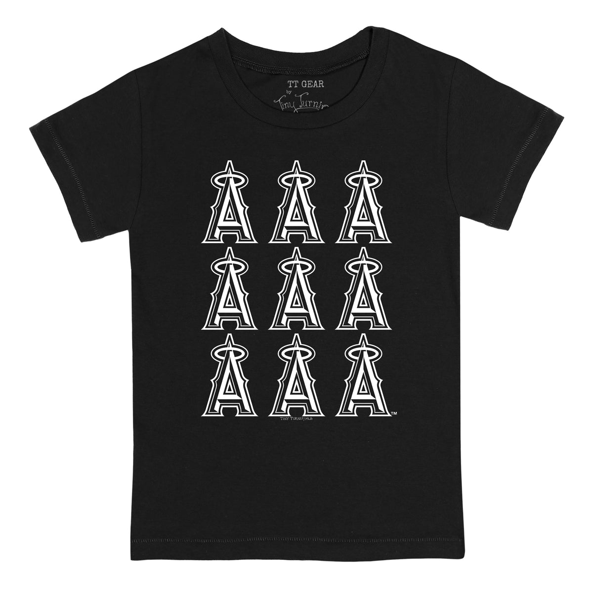 Los Angeles Angels Logo Grid Tee Shirt