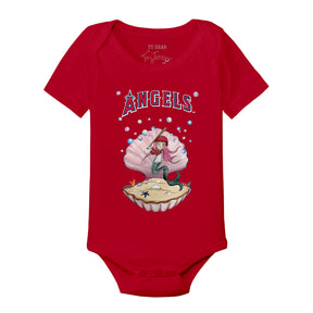 Los Angeles Angels Mermaid Short Sleeve Snapper