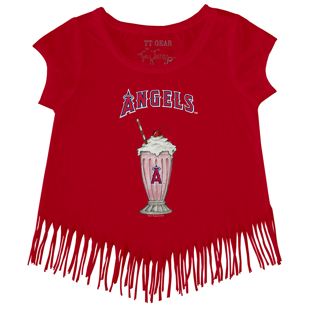 Los Angeles Angels Milkshake Fringe Tee