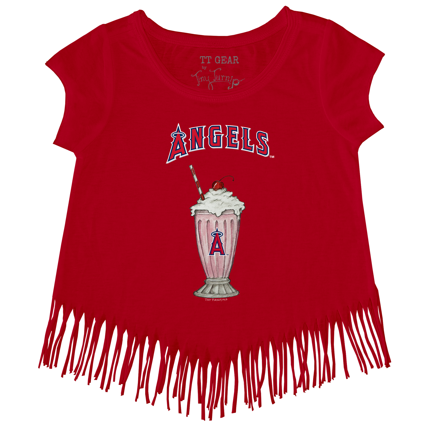 Los Angeles Angels Milkshake Fringe Tee