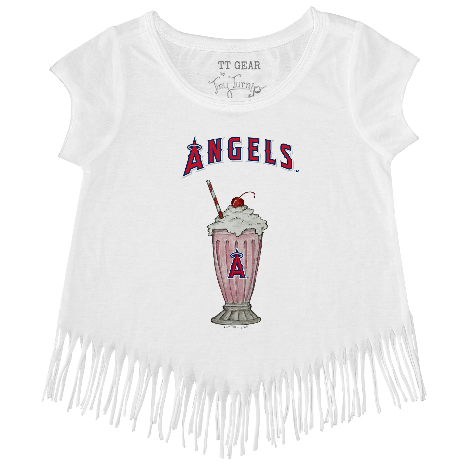 Los Angeles Angels Milkshake Fringe Tee