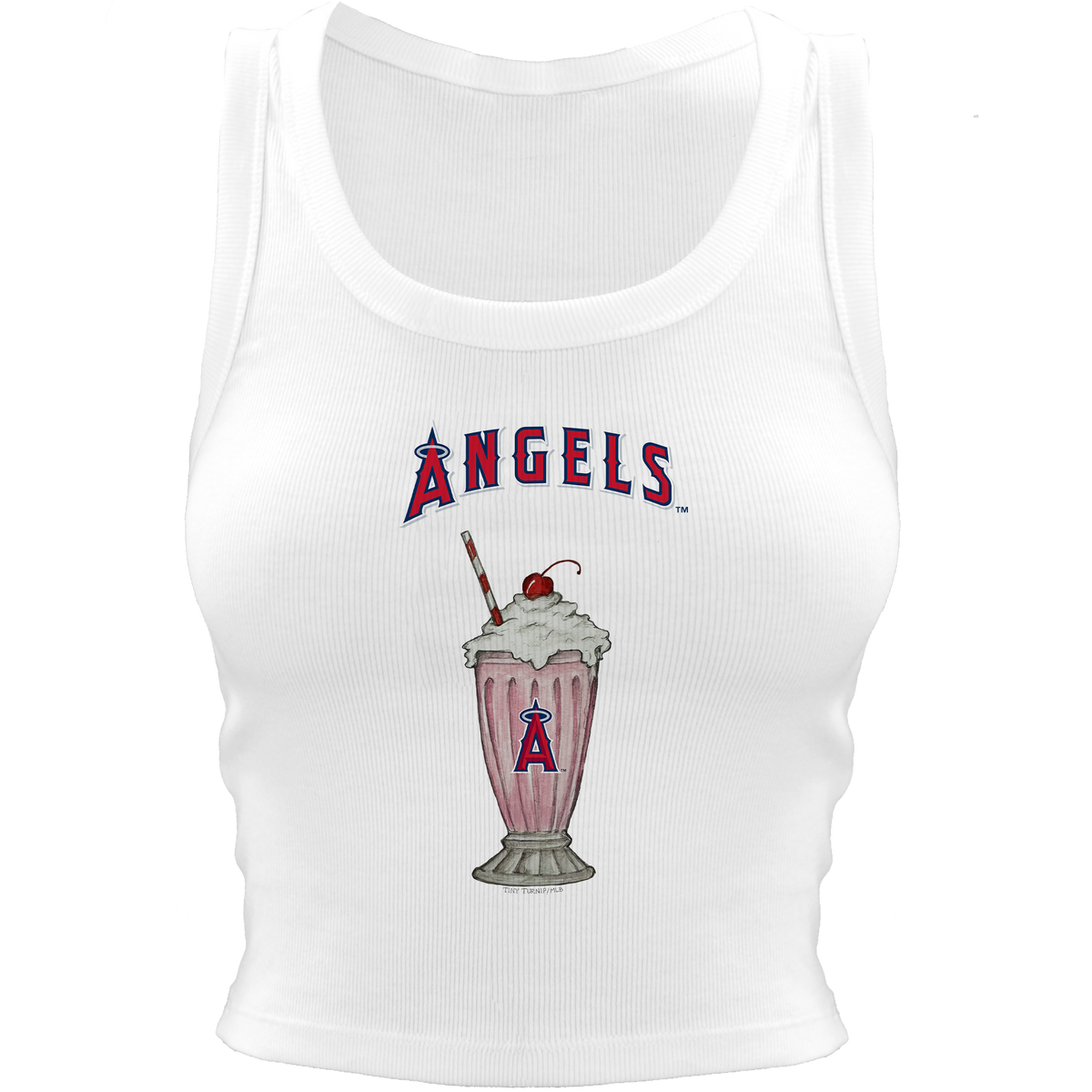 Los Angeles Angels Milkshake Crop Tank