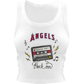 Los Angeles Angels Mixtape Crop Tank