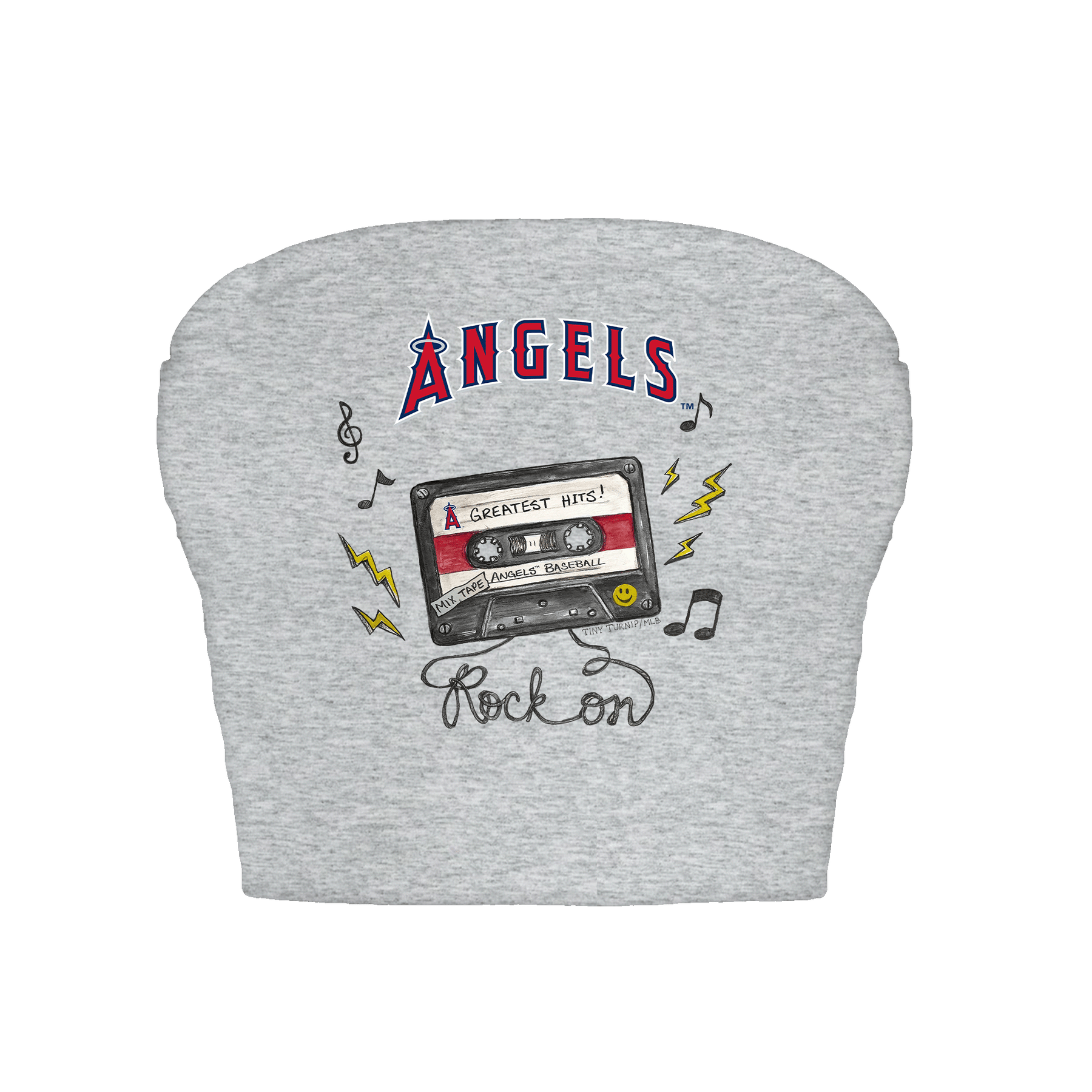 Los Angeles Angels Mixtape Crop Tube Top