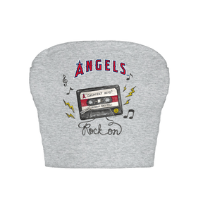 Los Angeles Angels Mixtape Crop Tube Top