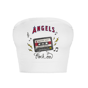 Los Angeles Angels Mixtape Crop Tube Top