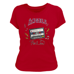 Los Angeles Angels Mixtape Women's Tee Shirt