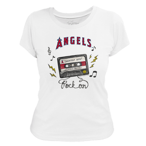 Los Angeles Angels Mixtape Women's Tee Shirt