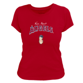Los Angeles Angels Nuts About Angels Women's Tee Shirt - Tiny Turnip