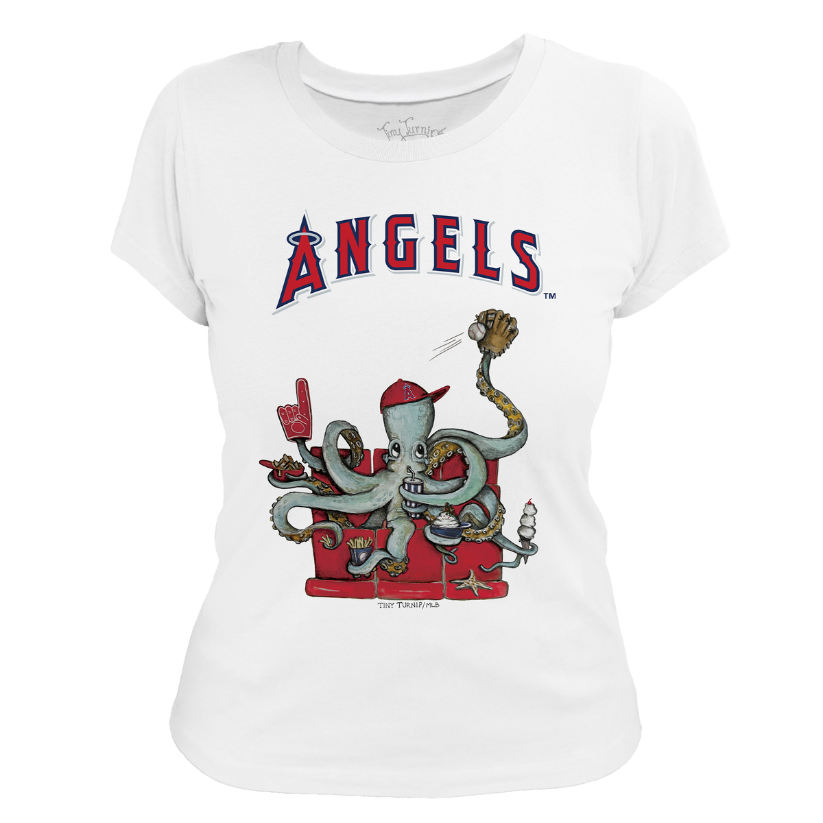 Los Angeles Angels Octopus Tee Shirt