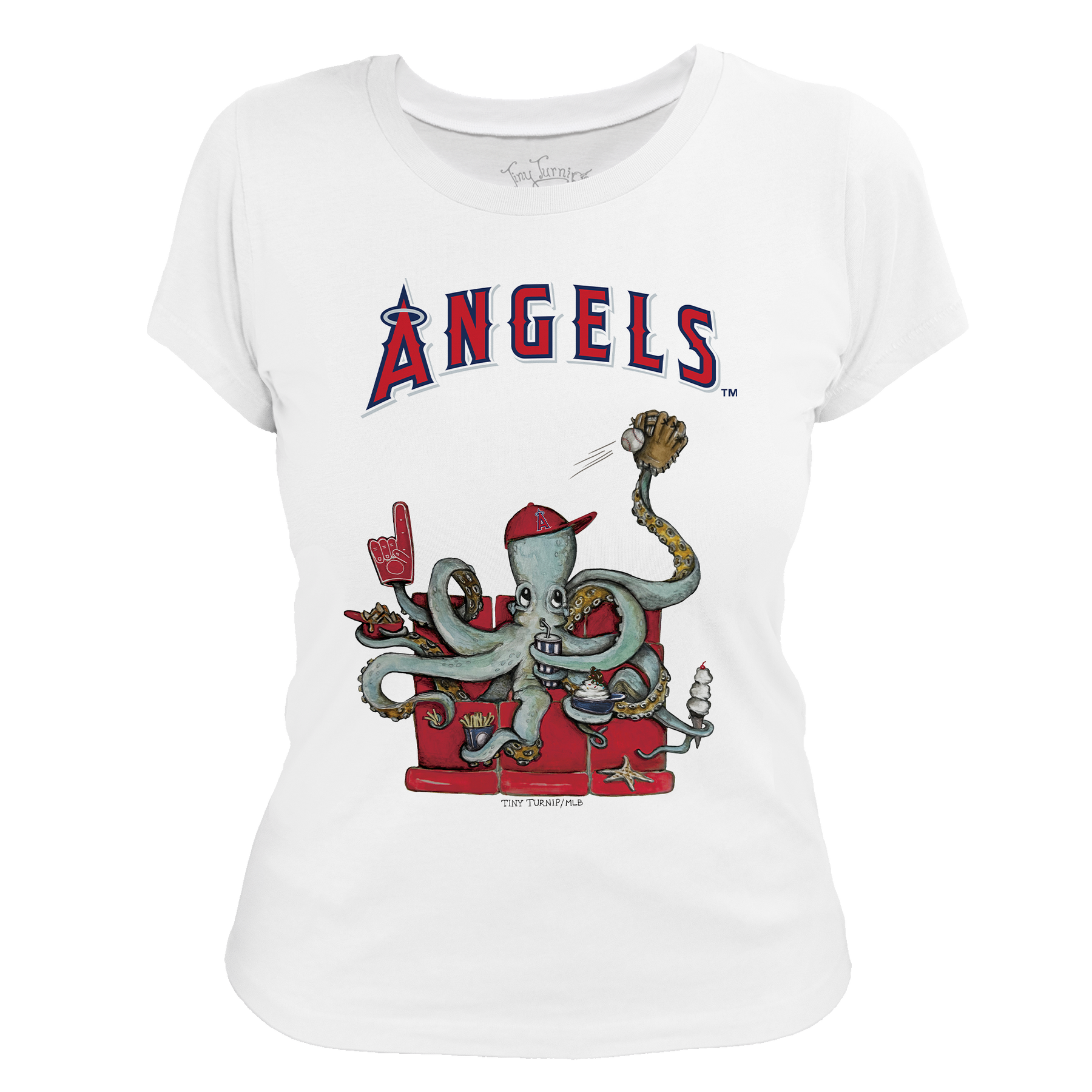 Los Angeles Angels Octopus Tee Shirt