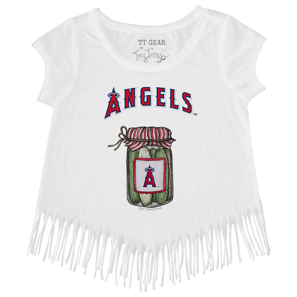 Los Angeles Angels Pickle Jar Fringe Tee