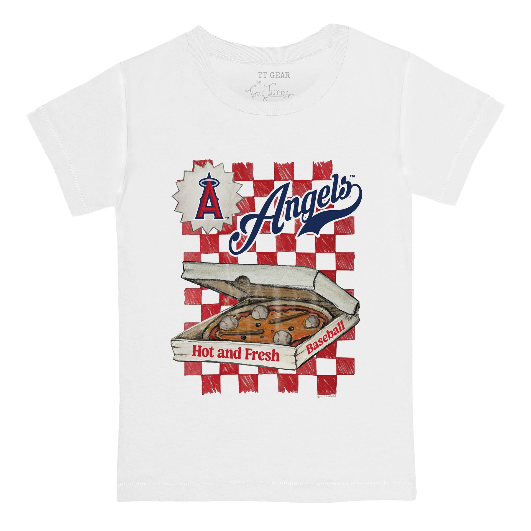 Los Angeles Angels Pizza Tee Shirt