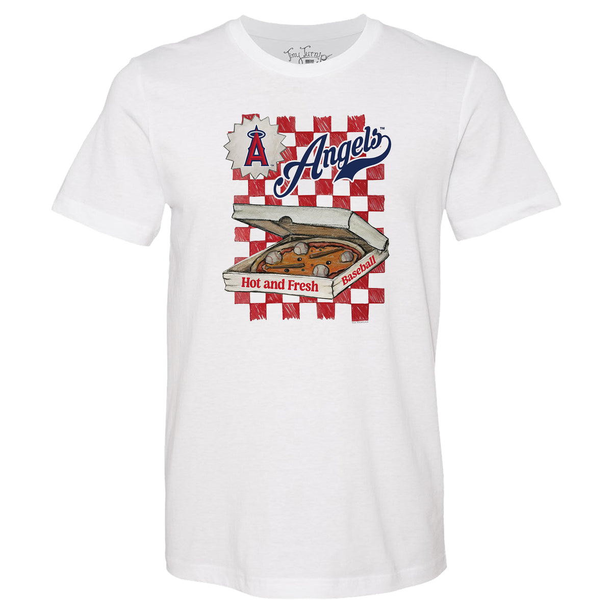 Los Angeles Angels Pizza Tee Shirt