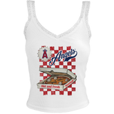 Los Angeles Angels Pizza Lace Tank