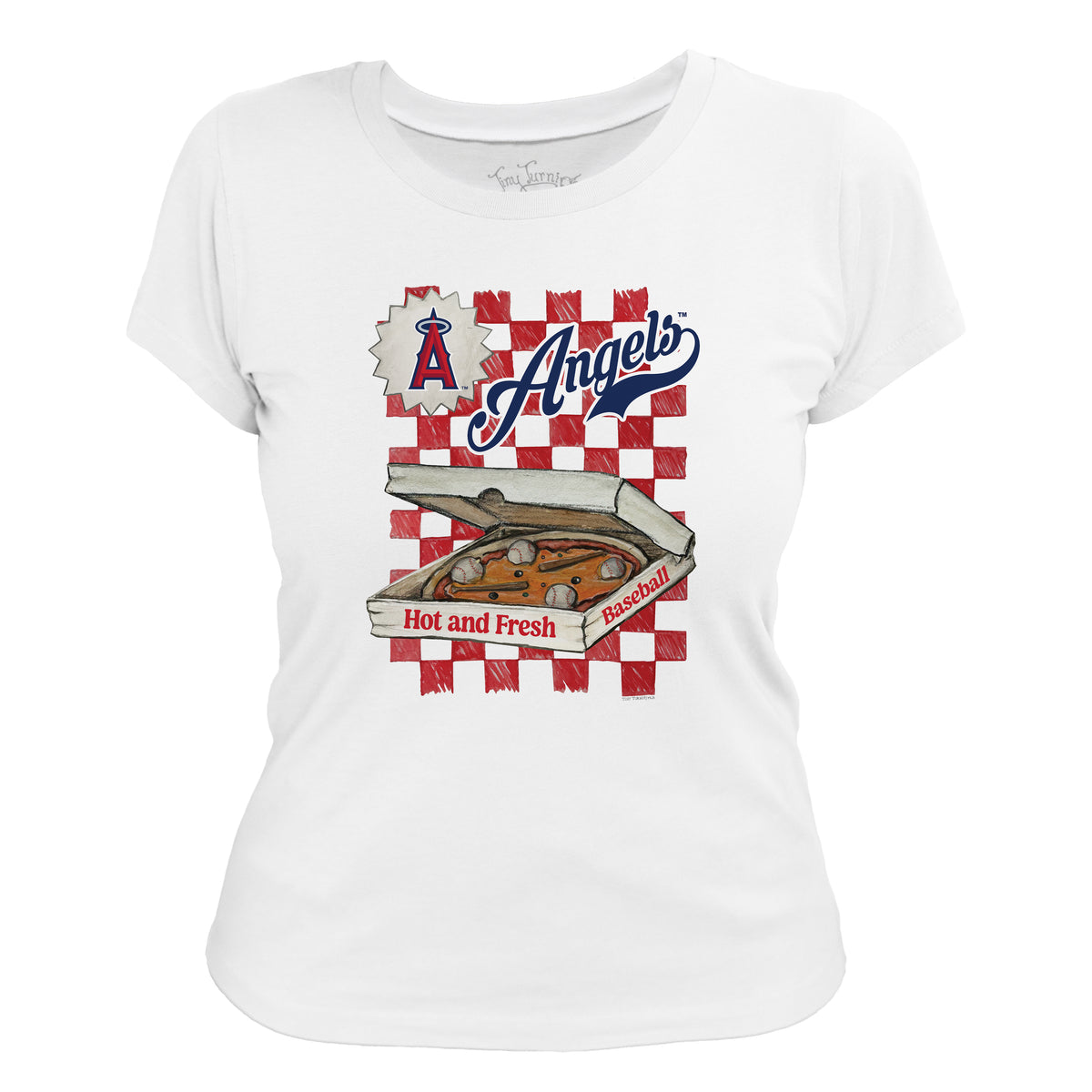 Los Angeles Angels Pizza Tee Shirt