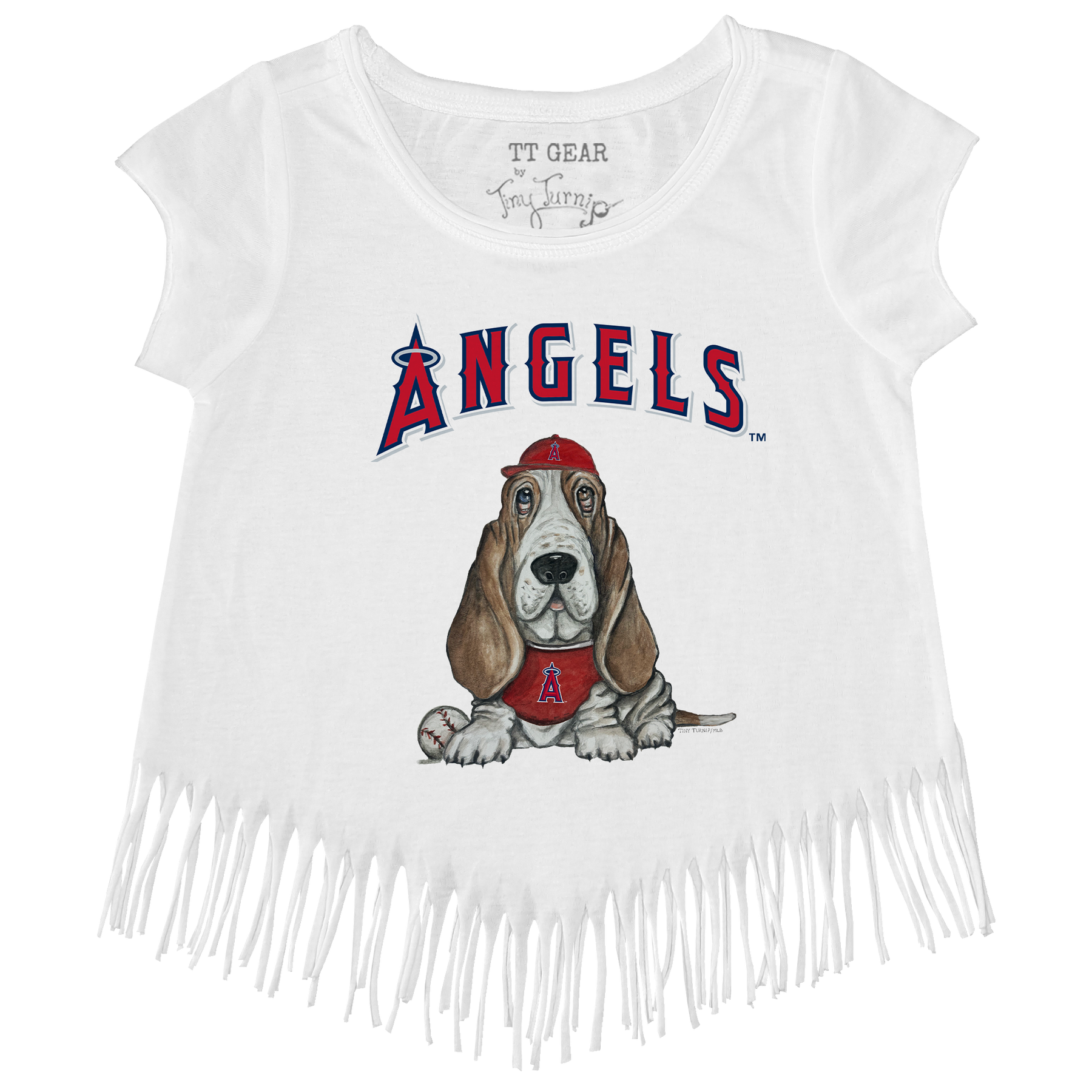 Los Angeles Angels Puddy Fringe Tee