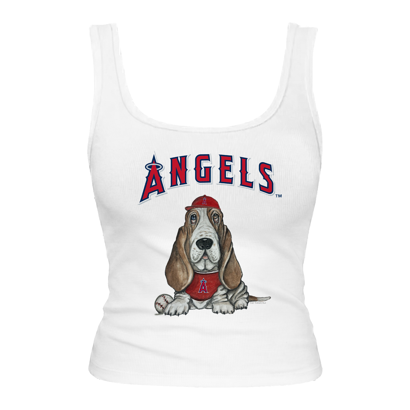 Los Angeles Angels Puddy Emmy Tank