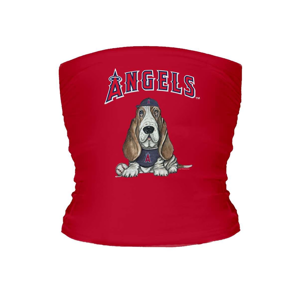 Los Angeles Angels Puddy Tube Top - Tiny Turnip