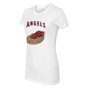Los Angeles Angels Race Car Tee Shirt
