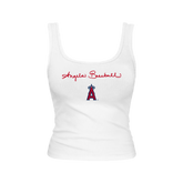 Los Angeles Angels Logo Script Emmy Tank