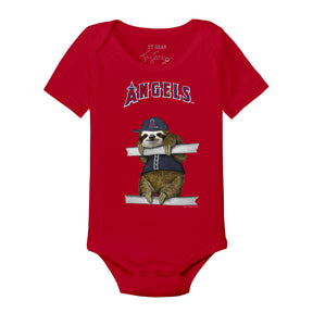 Los Angeles Angels Sloth Short Sleeve Snapper