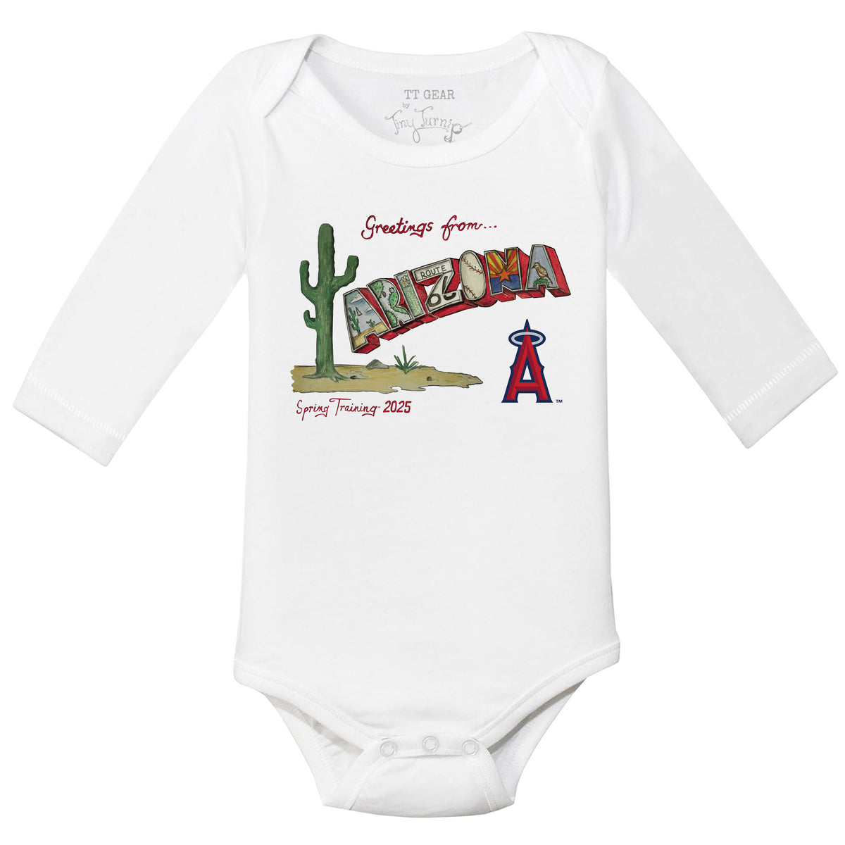 Los Angeles Angels Spring Training 2025 Long Sleeve Snapper