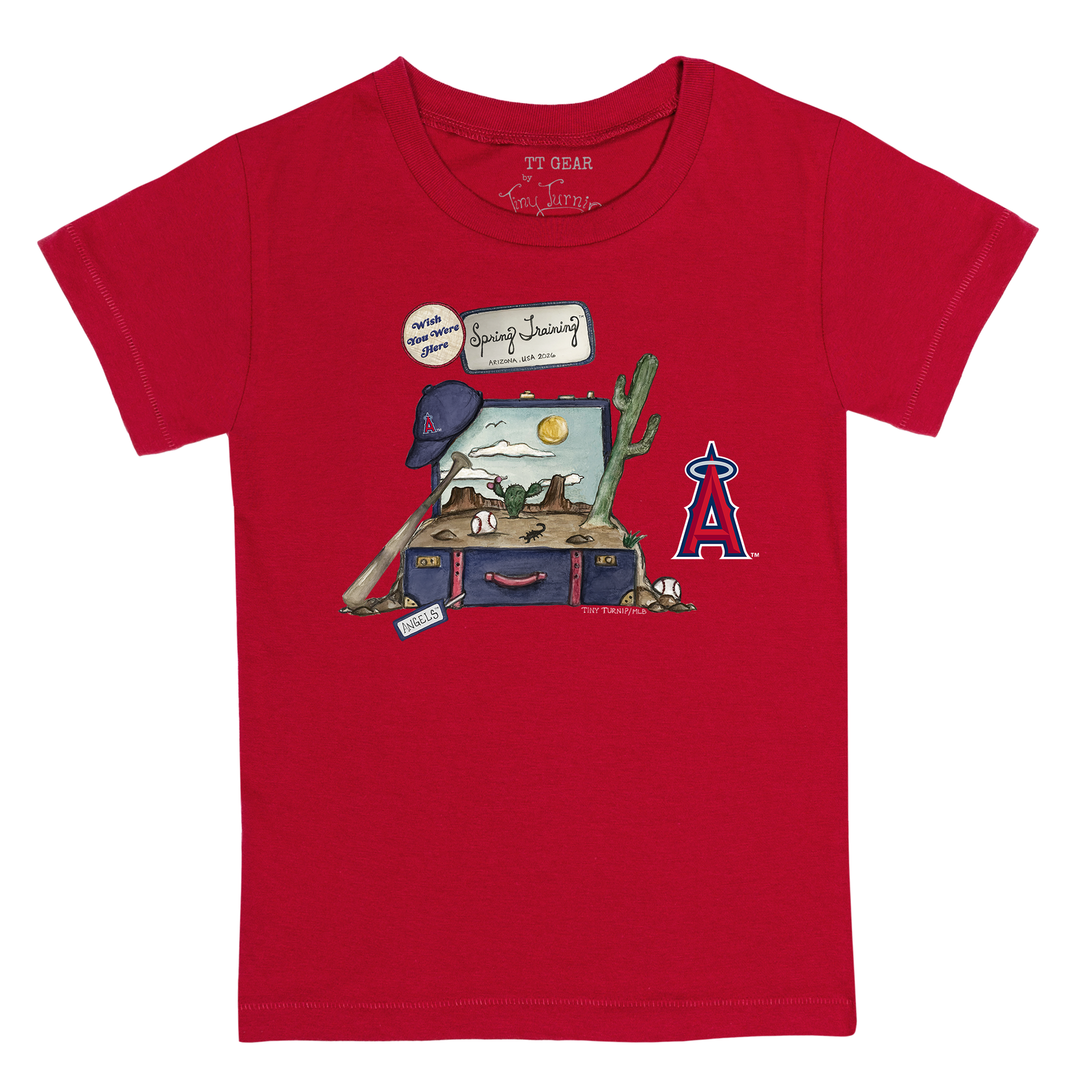 Los Angeles Angels Spring Training 2026 Kid's Tee Shirt - Tiny Turnip