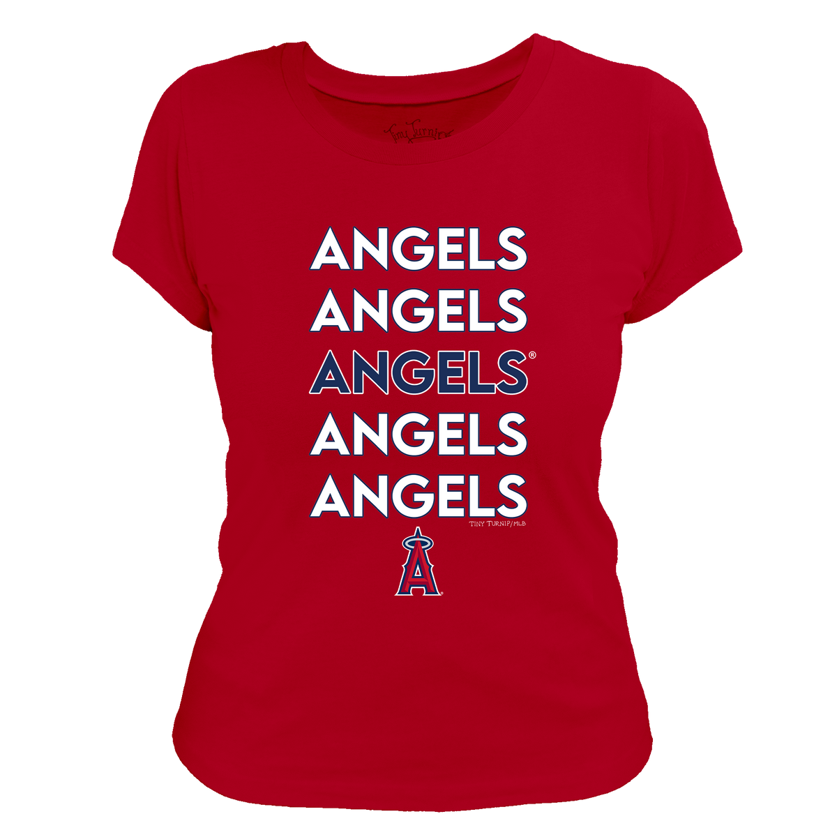 Los Angeles Angels Stacked Tee Shirt