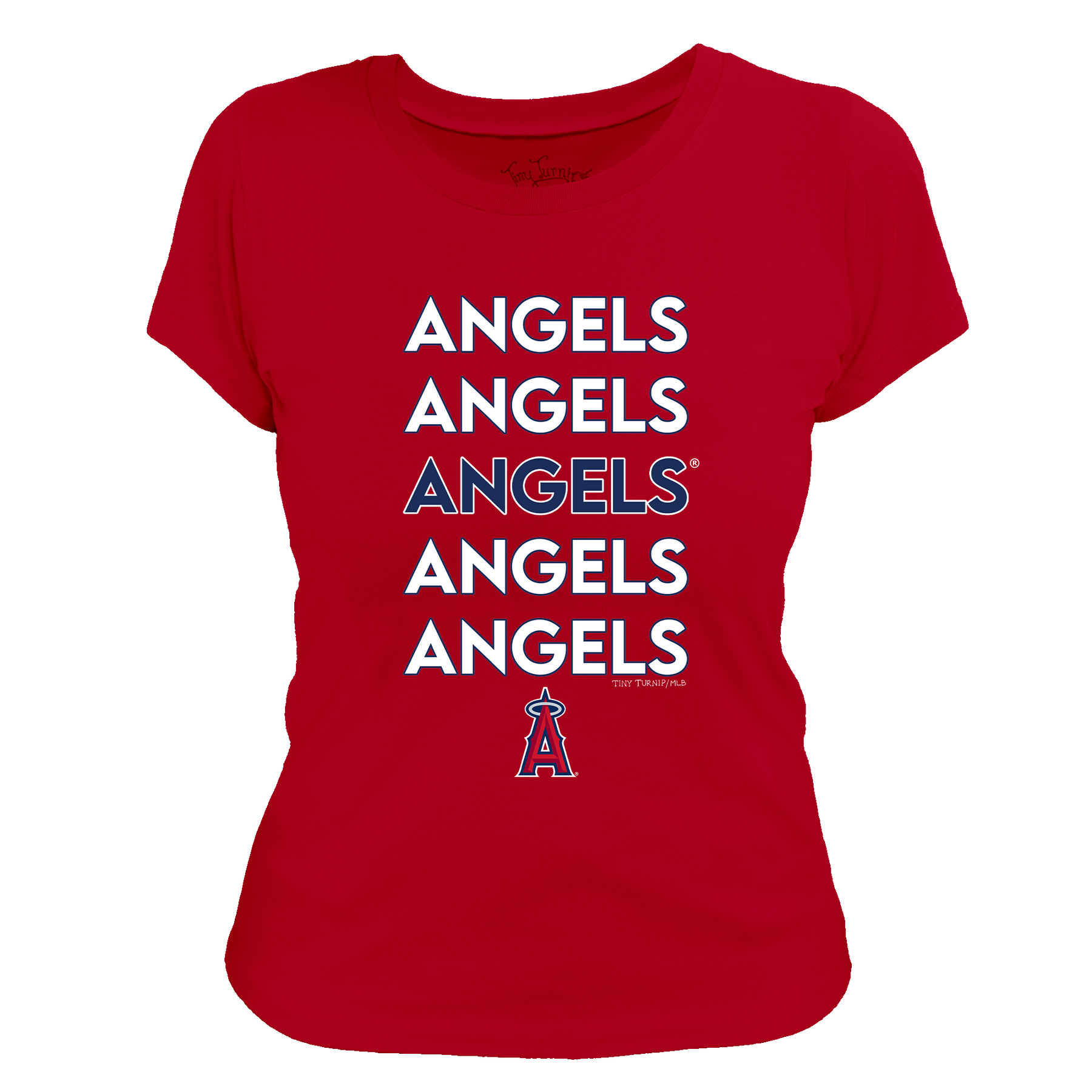 Los Angeles Angels Stacked Tee Shirt