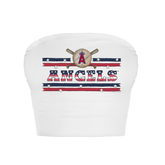 Los Angeles Angels Stars and Stripes Crop Tube Top