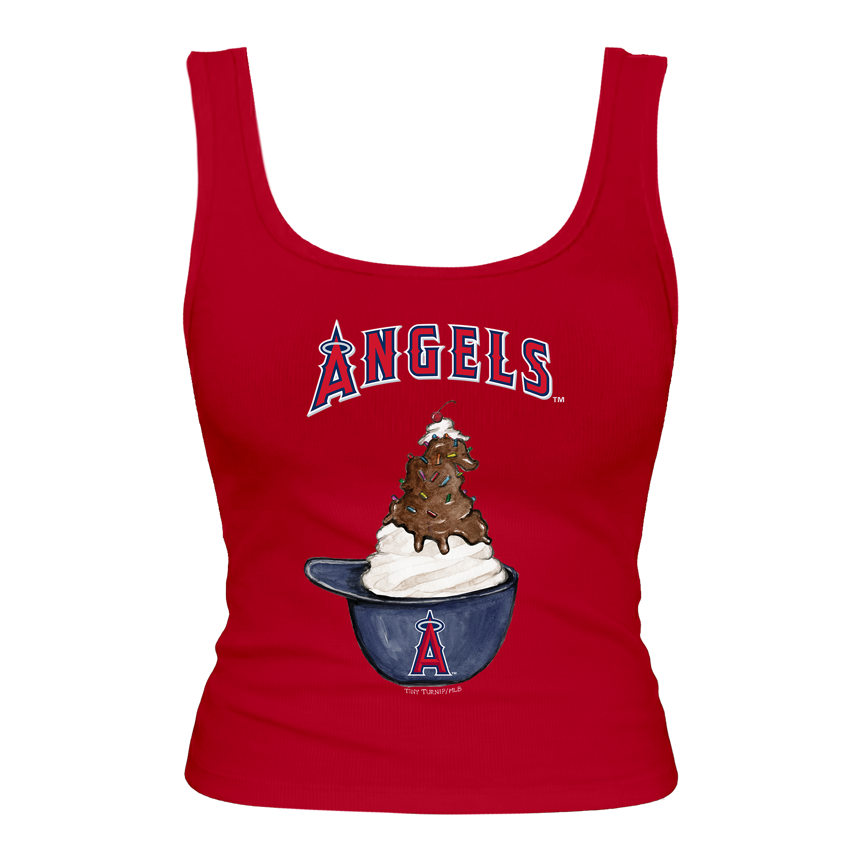 Los Angeles Angels Sundae Helmet Emmy Tank