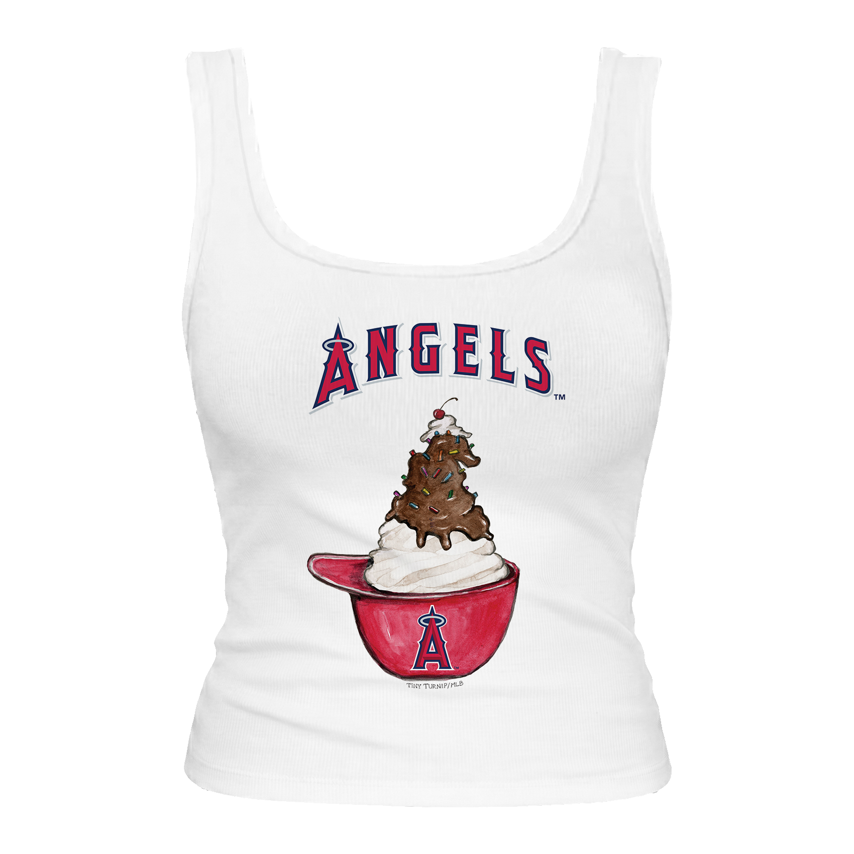 Los Angeles Angels Sundae Helmet Emmy Tank