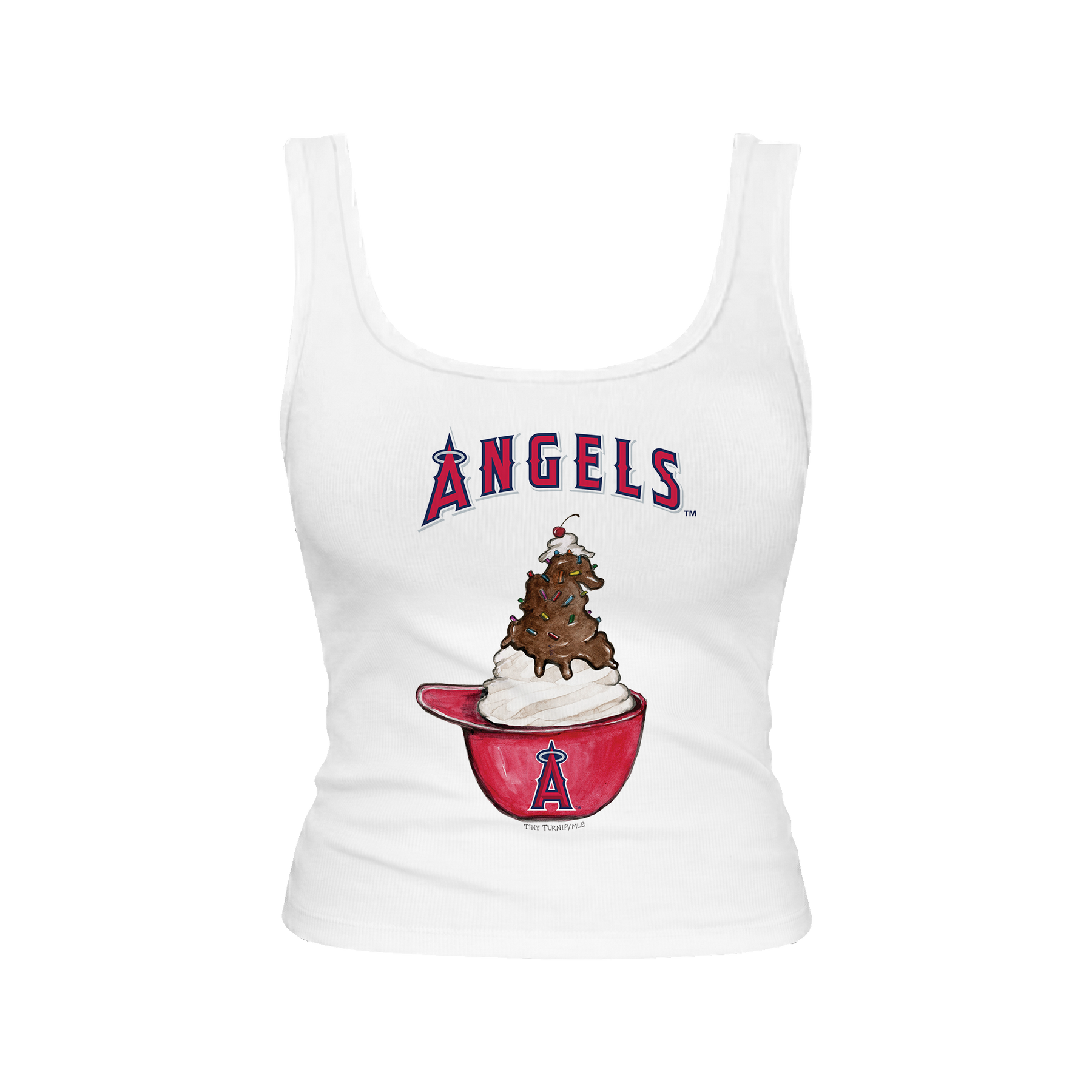 Los Angeles Angels Sundae Helmet Emmy Tank