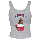 Los Angeles Angels Sundae Helmet Ribbed Tank
