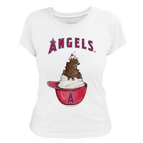 Los Angeles Angels Sundae Helmet Women's Tee Shirt