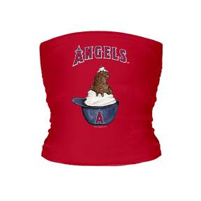 Los Angeles Angels Sundae Helmet Tube Top - Tiny Turnip