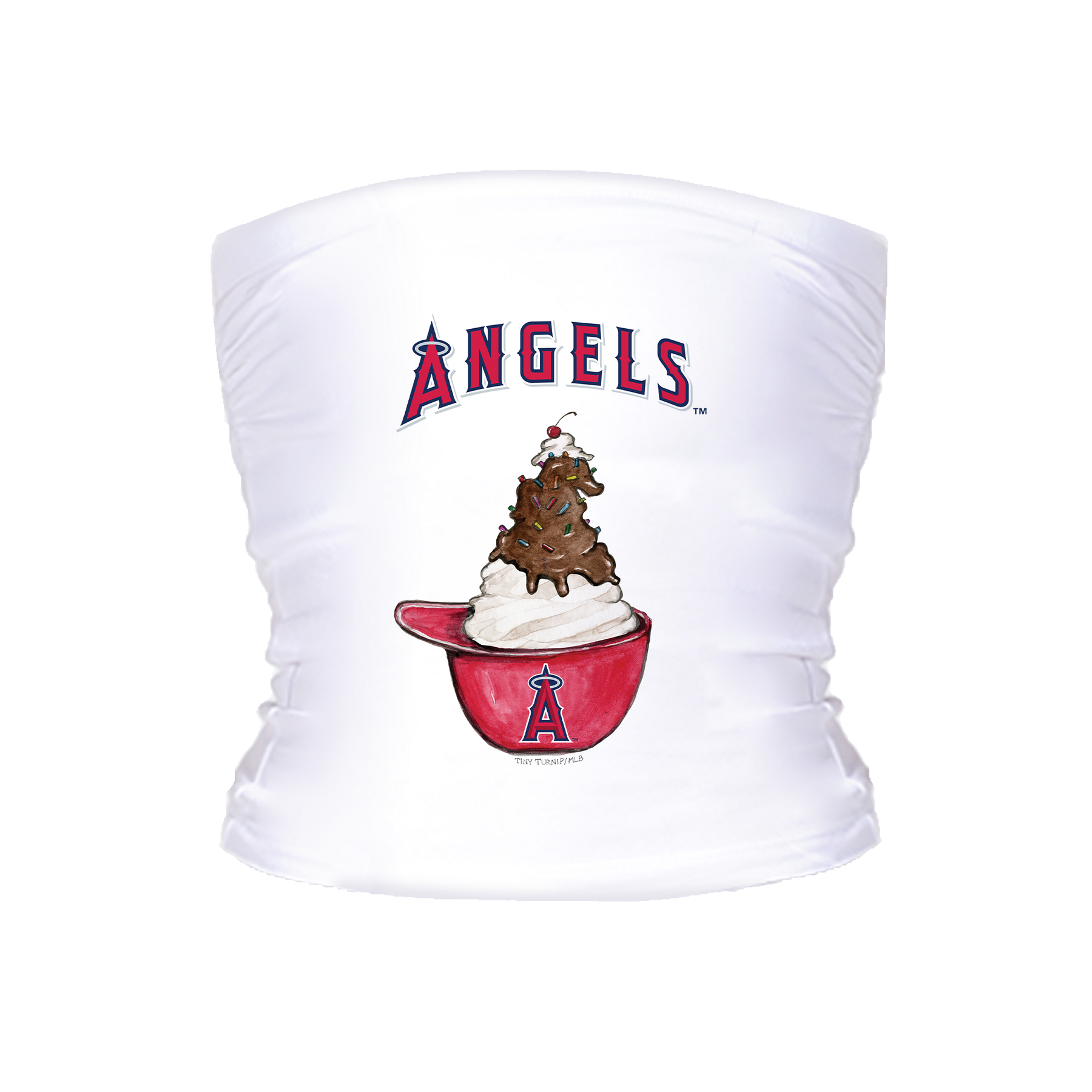 Los Angeles Angels Sundae Helmet Tube Top