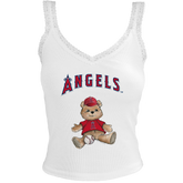 Los Angeles Angels Teddy Lace Tank