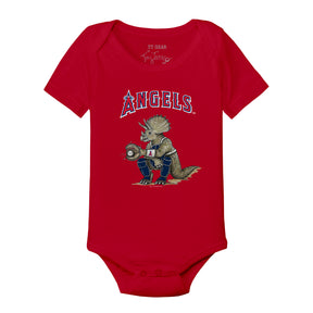 Los Angeles Angels Triceratops Short Sleeve Snapper