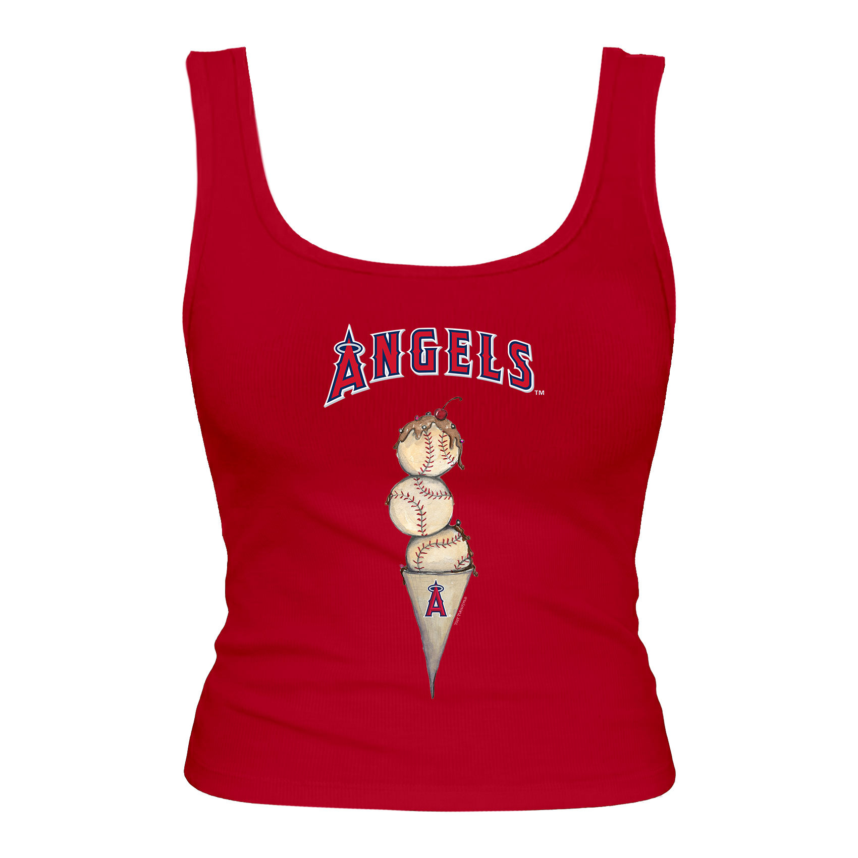 Los Angeles Angels Triple Scoop Emmy Tank